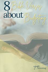 Proverbs 18:19 a broken friendship is harder to deal with than a city that has high walls around it. What Does The Bible Say About Budgeting 8 Bible Verses About Budgeting Agape Investing