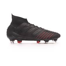 This pack will have you kick starting the new season in style just like mohamed salah, paul pogba. Football Boots Adidas Predator 19 1 Sg Core Black Active Red Futbol Emotion