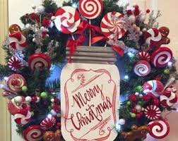 Lighted Christmas Wreath Etsy Christmas Wreaths Christmas Wreaths With Lights Merry Chistmas