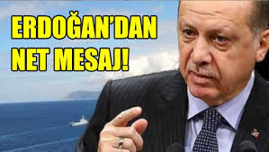 Erdoğan: Doğu Akdeniz'de işimize bakıyoruz!