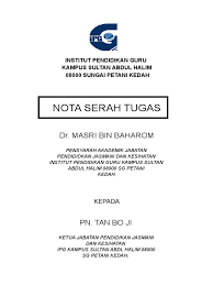 Pentingnya surat tugas untuk berbagai urusan. Dokumen Serah Tugas Gpk