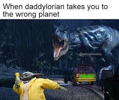 Star Wars Memes Star Wars Meme Baby Yoda Baby Yoda Meme Mandalorian Mandalorian Meme Daddylorian Star Wars Memes Yoda Funny Star Wars Yoda