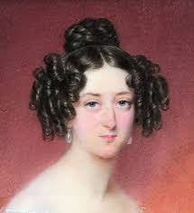 ea. 19th c Miniature Portrait of a Royal Lady by Emanuel Thomas Peter,  Austria