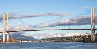 Queensborough bridge is a highway bridge in new westminster, british columbia.it was built in 1960 by the city of new westminster, costing $4 million. Expect Delays On The Alex Fraser Bridge This Weekend Due To Lane Closures Urbanized