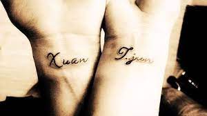 Whatever your couple tattoo might say or show, it is forever. Pin By The Couple Tattoos On In My Art Of Arts Matching Couple Tattoos Couple Tattoos Romantic Couples Tattoos