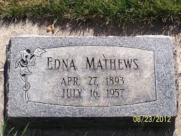 Edna Mathews (1890-1957)