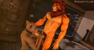 Nala und Simba verflechten ihre pelzigen Körper miteinander