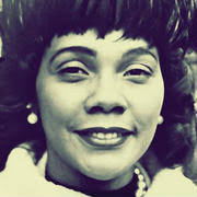 Coretta Scott King: American author, activist, and civil rights leader.  Wife of Martin Luther King, Jr. (1927