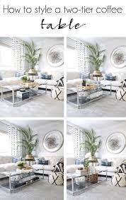 How To Style A Two Tier Coffee Table Coffee Table Funky Home Decor Home Decor Tips