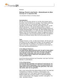 Alkoholkranke verlieren die kontrolle darüber, wann und wie viel sie trinken. Beitrag Flucht In Die Sucht A Alkoholkrank Im Alter