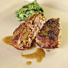 Julia Child S Ground Beef Patties With Onions And Herbs Bifteck Hache A La Lyonnaise Pickled Plum Food And Drinks Recipe Julia Child Recipes Beef Patty Hamburger Recipes Patty