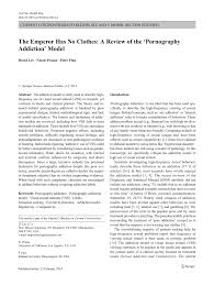 Instantly fix over 250 types of errors that spell checkers can't find. Pdf The Emperor Has No Clothes A Review Of The Pornography Addiction Model