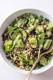 Wild Rice Quinoa Salad With Asparagus Simply Quinoa Recipe Healthy Recipes Asparagus Recipe Best Asparagus Recipe