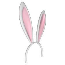 Bunny ears eyelashes green leaves flowers easter. Bunny Ears 3d Model 15 Max Obj Fbx Free3d