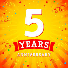 Once, twice happy 5th anniversary. The 5 Year Anniversary Of Tfd A Reflection Back And A Look Ahead The Food Dictator