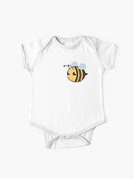 Creating and building a massive world in minecraft means using dozens of different resource types, but three of the most important are diamonds, slimes, and bees. Minecraft Bee Animal Design Baby One Piece By Laurapemart Redbubble
