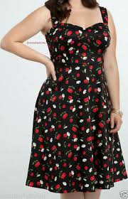 Details About Retro Chic Cherry Swing Dress Plus Sizes Torrid Free Priority Ship