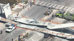 Bodies, cars still pinned by deadly miami bridge collapse this article is from mar 16, 2018 after searching the site with sniffer dogs, police determined late on thursday that no one would be. At Least 4 Dead In Pedestrian Bridge Collapse At University In Miami Cnn