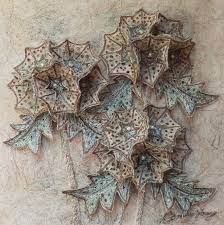 Textile Art 3d Google Search Paper Embroidery Textile Art Art Quilts