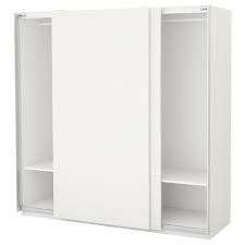 Kleppstad Wardrobe With 3 Doors White 46 1 8x69 1 4 Ikea Pax Wardrobe Ikea Pax Ikea Wardrobe