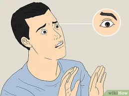 Often, the subject looks to the sides and in the general direction of the ears. 3 Easy Ways To Read Eyes For Emotions Wikihow