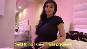 This Picture Of Kylie Jenner Pregnant Has Become Everyone S Favourite Thirst Trap Meme