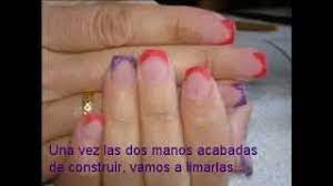 Tienda de cosmética profesional y centro de estudios. Unas Acrilicas Con Dos Colores En Punta Y Decoracion Youtube