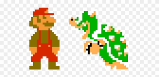 8 bit mario mushroom sprite. Boulder Vector 8 Bit Clip Art Freeuse Stock Super Mario Bros Bowser Sprite Free Transparent Png Clipart Images Download