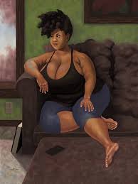 Cicis Me Time Mixed Media by Scott Johnson | Saatchi Art Brazil