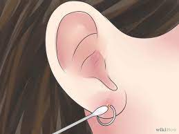 How To Treat An Infected Ear Piercing Ear Piercings Ear Piercing Care Infected Ear Piercing