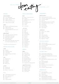 The Ultimate Clean Eating Shopping List Move Nourish Believe Clean Eating Shopping List Clean Recipes Healthy Living