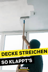 Decke Streichen Schritt Fur Schritt So Klappt S Decke Streichen Streichen Tipps Wande Streichen Tipps