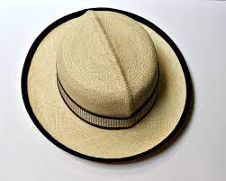 Men S Panama Optimo Hat With Vintage Band Men S Etsy Mens Straw Hats Swag Men Hats