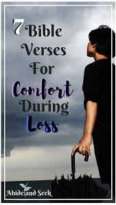 7 Bible Verses For Comfort During Loss Abide And Seek