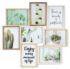 16 x 16 square : Bilderrahmen Collage B X H 53x53cm 8 Fotos 13x18 Natur Eiche Holz Glas Galerie Kaufen Bei Living By Design