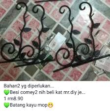 Tempat gantungan jemuran dari besi holo baja ringan ini bisa digunakan buat mengaitkan hanger jemuran baju dan jemuran dari. Diy Gantung Baju Kos Murah Confirm Bilik Wardrobe Nampak Kemas Keluarga