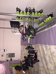 Key Grip Sam Reeves This Rig Allowed The Camera To Track Anywhere In The Set With Dolly Slider Like Precision Whilst Al Camera Gear Cinema Camera Movie Camera