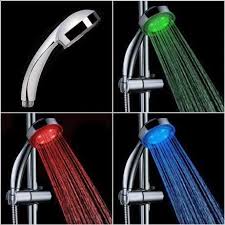 Led Shower Head With Temperature Sensor Shower Heads Led Shower Head Led Faucet