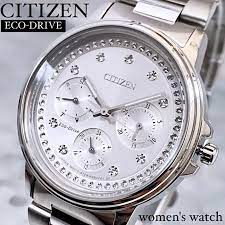 List price about 47,000 yen】 CITIZEN Luxury Women's Watch Silver  Crystal | eBay