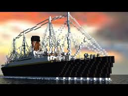 rms carpathia [1:1 scale!] minecraft map