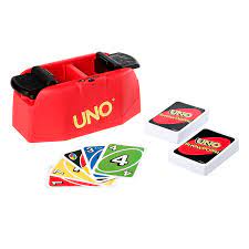Uno juego de mesa, paso a ser un producto de mattel en 1992, tras comprar los derechos de autor. Uno Cartas Showdown Juego De Mesa Delsol