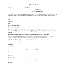 These are relatively simple documents for sales that do not require special agreements or circumstances. Free 11 Sample Bill Of Sale For Firearms In Pdf Word
