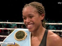 Natasha Jonas wasn't interested in discussing her next opponent and was  more concerned about a summer break after stopping Kandi Wyatt