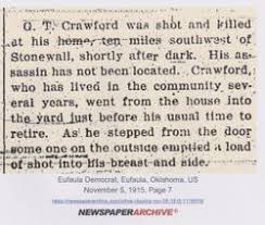 Augustus Thomas “Gus” Crawford (1879-1915)