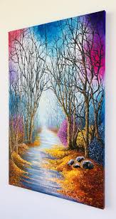 Drywall contractors painting contractors paint removing. Original Acrylic Painting Artwork On Stretched Canvas Etsy Acrylic Painting Artworks Nature Art Painting Acrylic Painting Trees