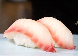 Shiro maguro nigiri