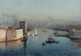 Jean Baptiste Joseph Olive Vieux Port De Marseille Port De Marseille Marseille