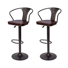 2er set barhocker bar stuhl design drehbar. Kucheninsel Barhocker Kuche Galerien Milt S Dekor