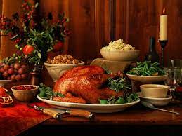 A traditional picture of thanksgiving dinner may involve a loving family, a festive dining table, designer placemats on the table, glowing. Thanksgiving Dinner Will Cost Less For Families This Year American Farm Bureau Abc News