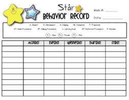 Mrs Heerens Happenings Star Behavior System